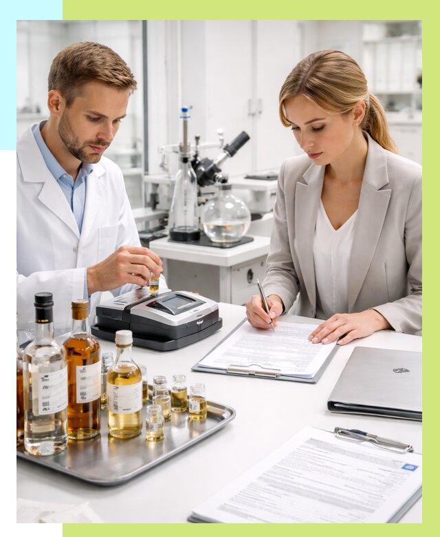 Заключение о спиртосодержании в Удомле, от 5195 р., Сертэкс